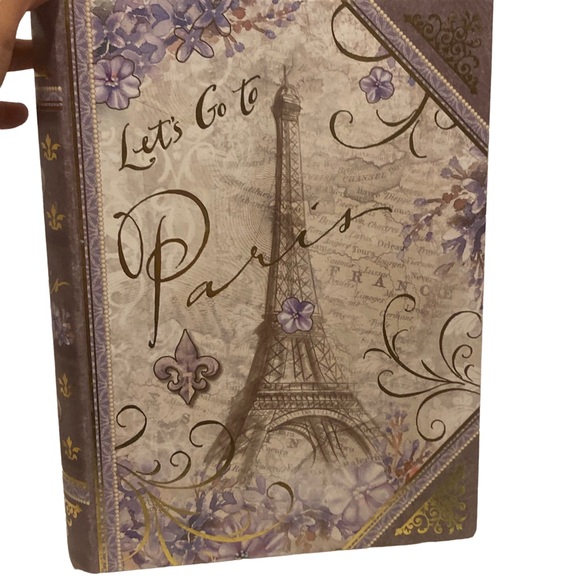 Pooch & Sweetheart Paris Themed Hidden Storage Book! - Picture 4 of 10